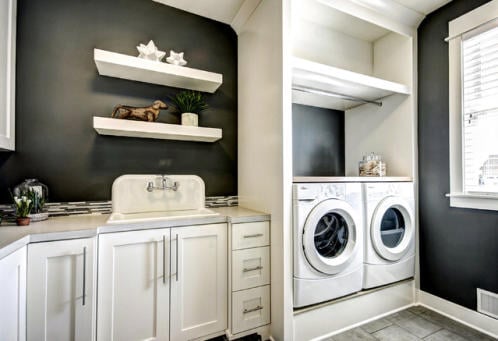   <img src="laundry room.jpg" alt="laundry room designed in white and black "> 