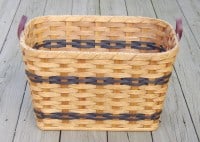Amish Basket – Oblong Small