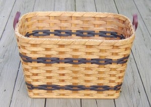 laundry basket--small--oblong--blue (1)