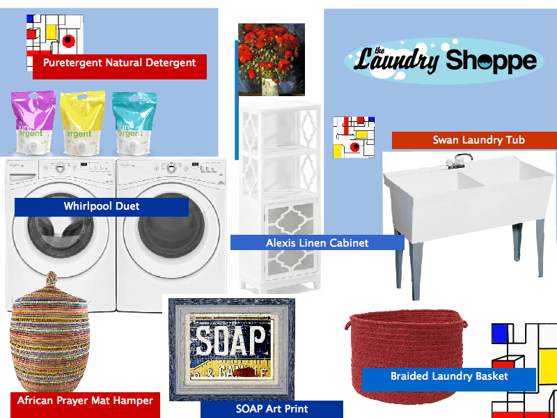<img src="laundry room.jpg" alt="Colorful and bright laundry room decor "> 