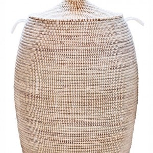 <img src=white basket.jpg" alt="African laundry basket hamper in white"> 