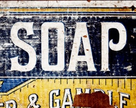 SOAP Vintage Fine Art Print