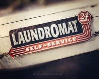 24 Hours Laundromat – Fine Art Print