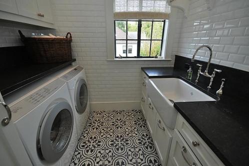   <img src="Laundry Room.jpg" alt="Laundry Room with black and white tile"> 