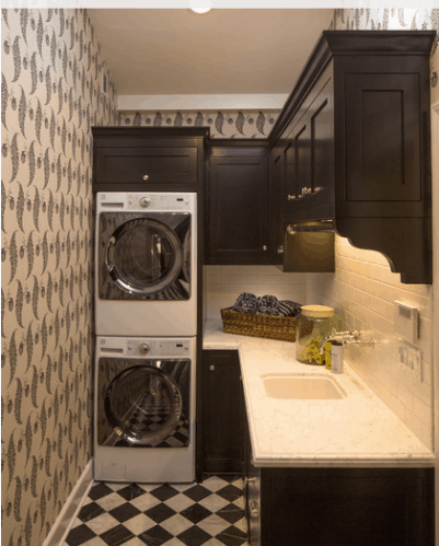    <img src="laundry room.jpg" alt="laundry room with black and white accents"> 
