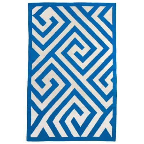 <img src="laundry room rug .jpg" alt="cotton blue and white rug "> 