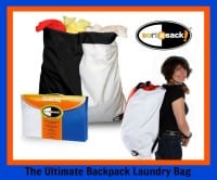 Laundry Bag Backpack and Sorter