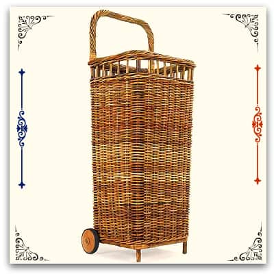 French Market Backpack Basket