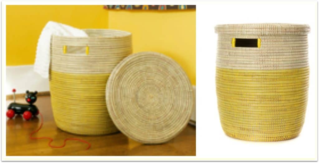 <img src="African Basket.jpg" alt="African Woven Storage Baskey Yellow"> 